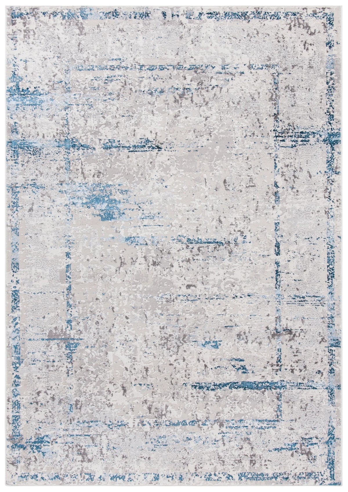 Safavieh Amelia 4'-5" x 6'-5" Rug in Grey / Blue