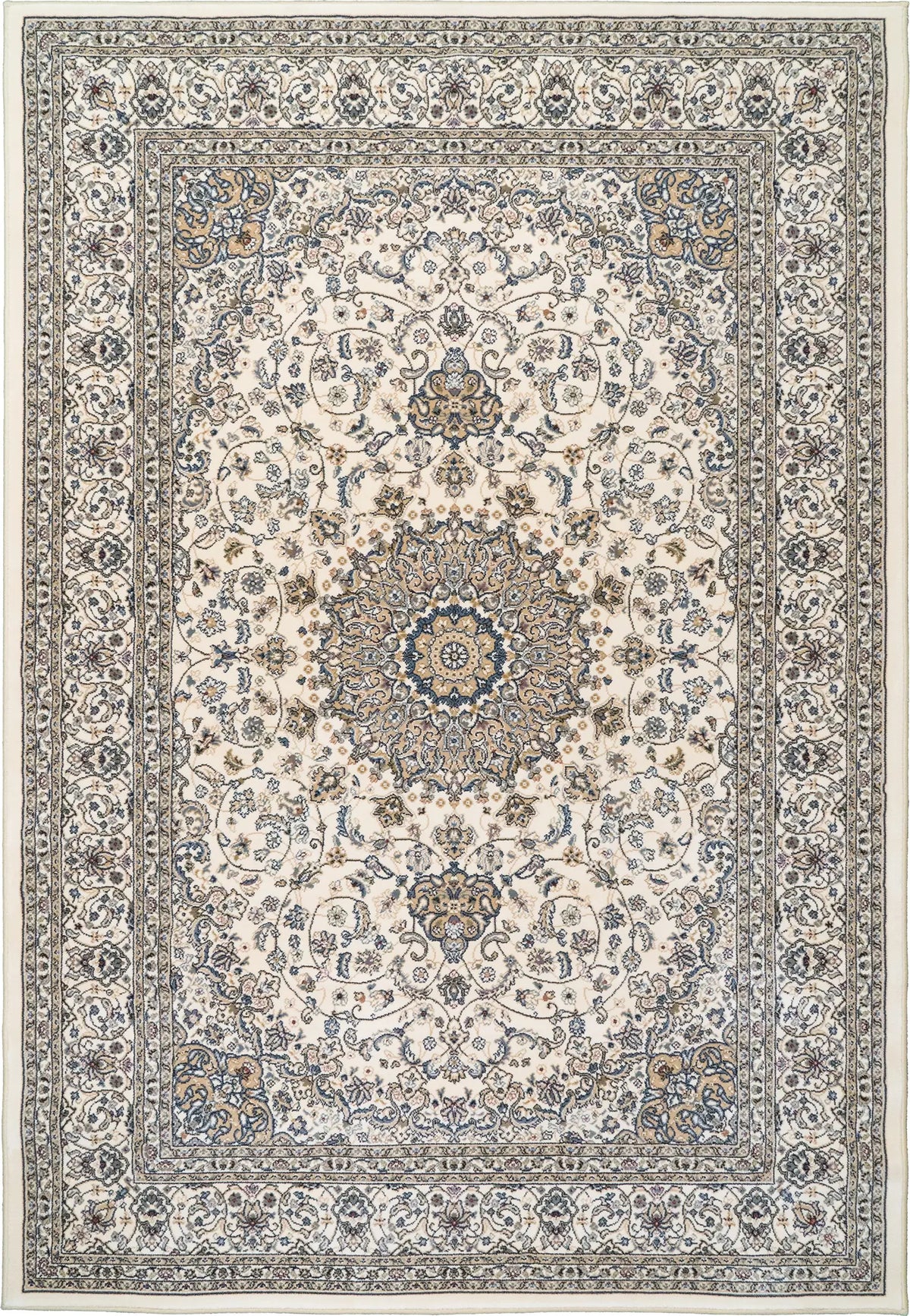 Dynamic Rugs Ancient Garden 57119 Ivory Rugs - Rectangular