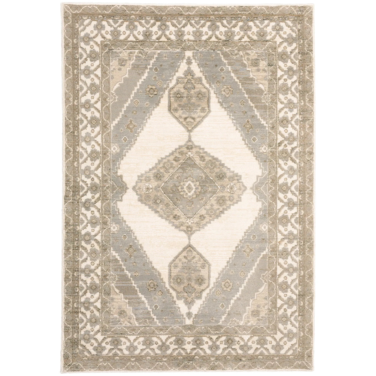 Oriental Weavers Sphinx Andorra 298C Beige / Ivory Rugs - main flat