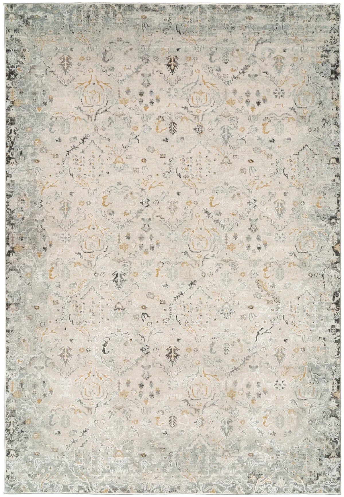 Dynamic Rugs Annalise 7602 Cream/Multi Rug - Rectangular