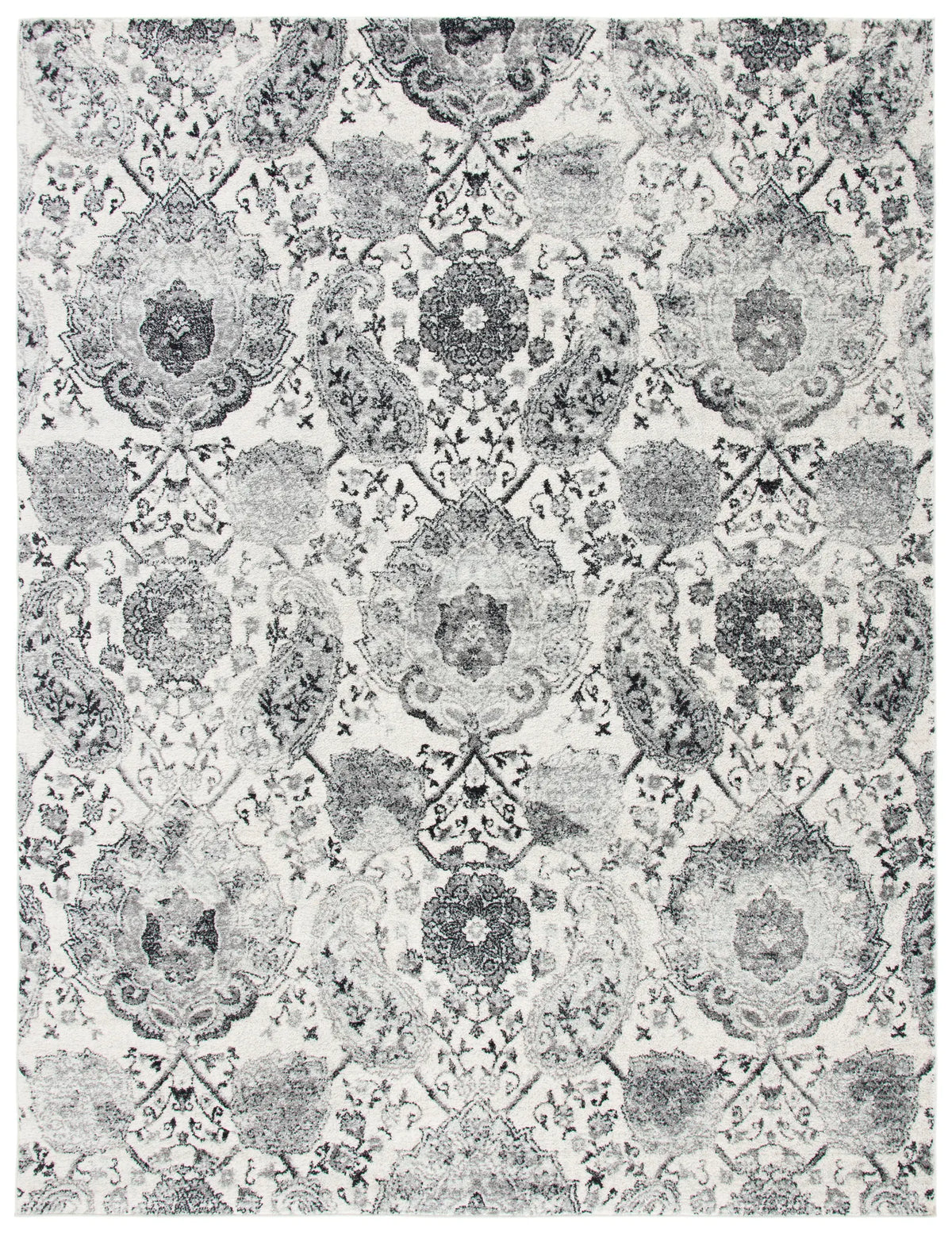 Safavieh Madison 10'-0" x 14'-0" Rug in Cream / Silver