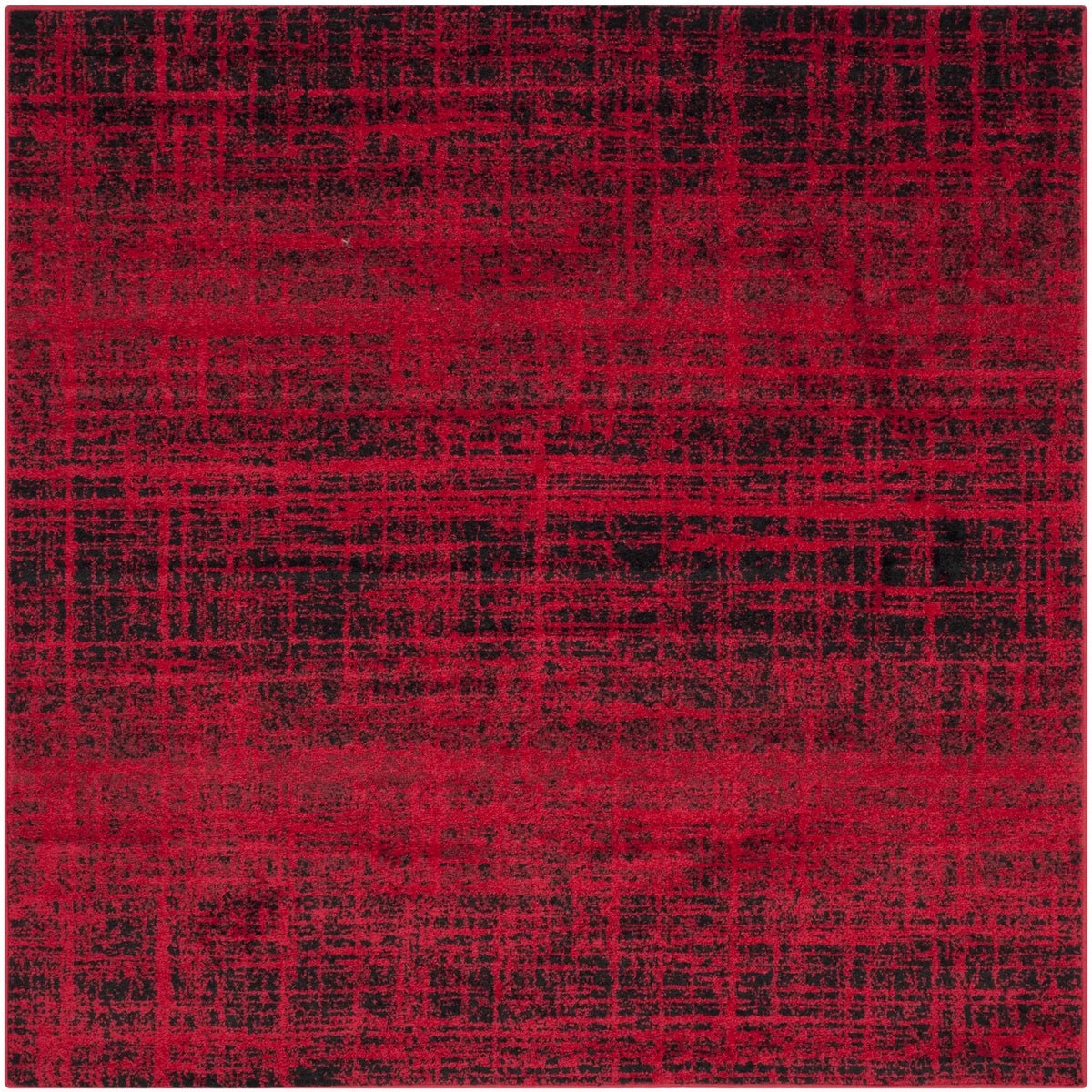 Safavieh Adirondack 6'-0" x 6'-0" Rug in Red / Black