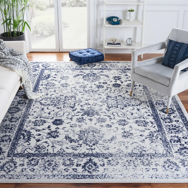 Safavieh Adirondack 10'-0" x 14'-0" Rug in Ivory / Navy