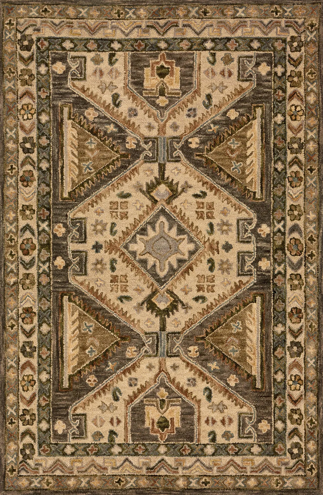 Loloi Victoria Vk-07 Walnut / Beige Rugs - main flat