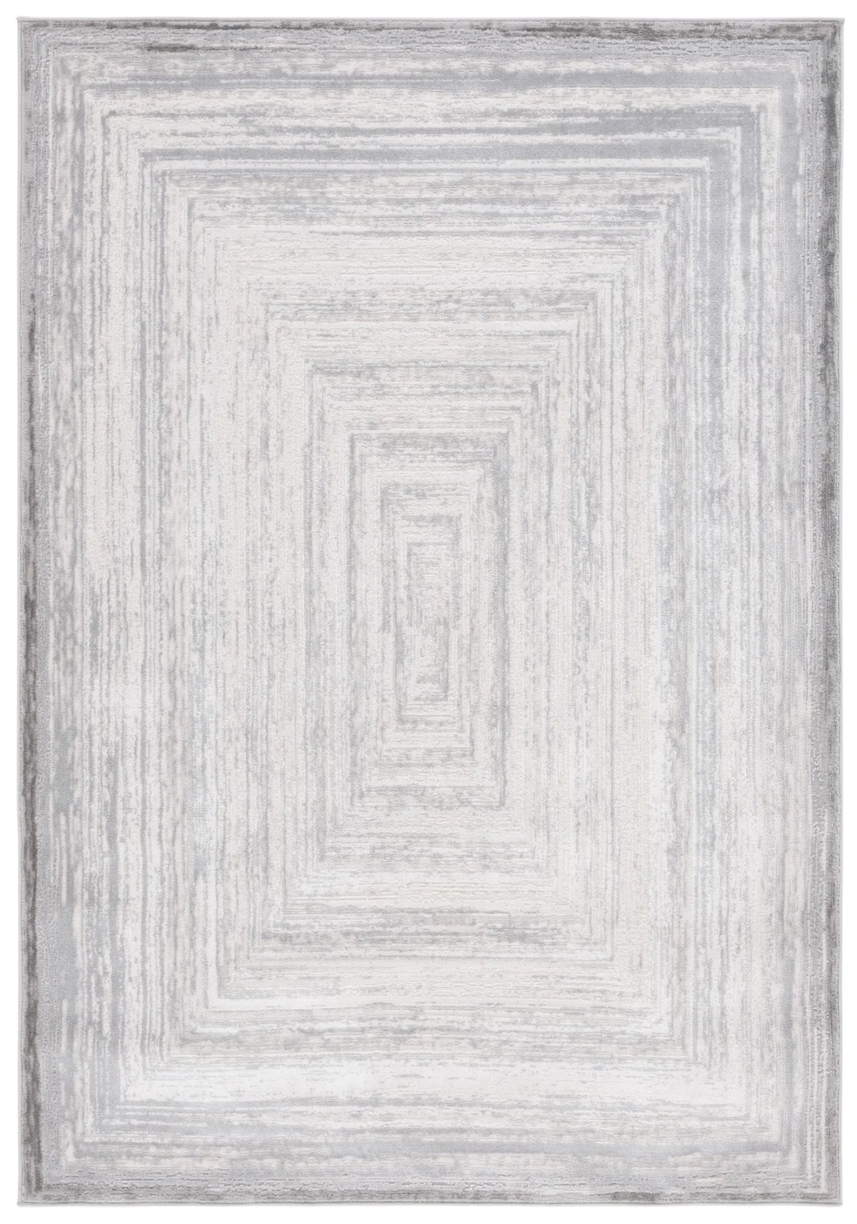 Safavieh Saylor 100 4'-0" x 6'-0" Rug in Grey / Ivory