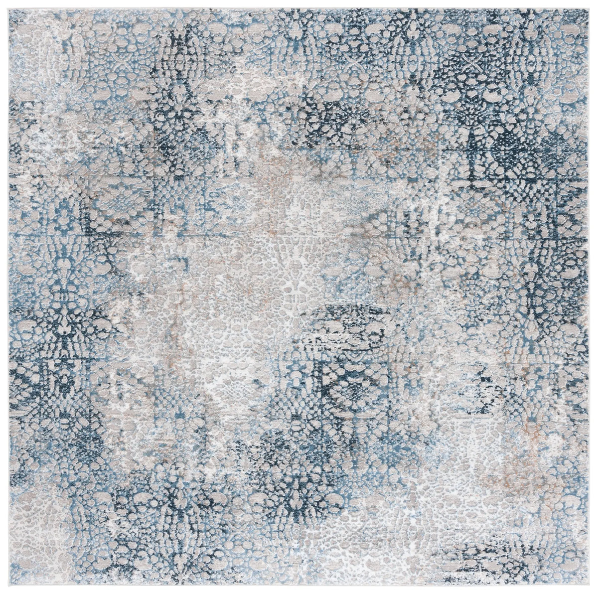 Safavieh Parker 6'-7" x 6'-7" Rug in Blue / Taupe