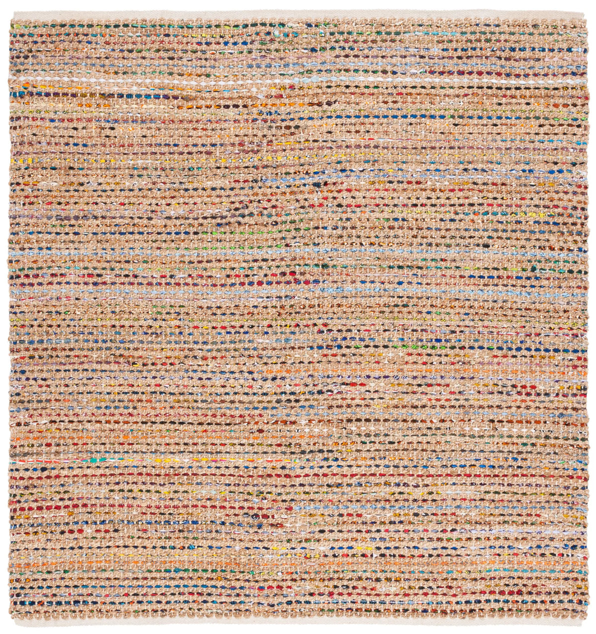 Safavieh Cape Cod 6'-0" x 6'-0" Rug in Natural / Multi