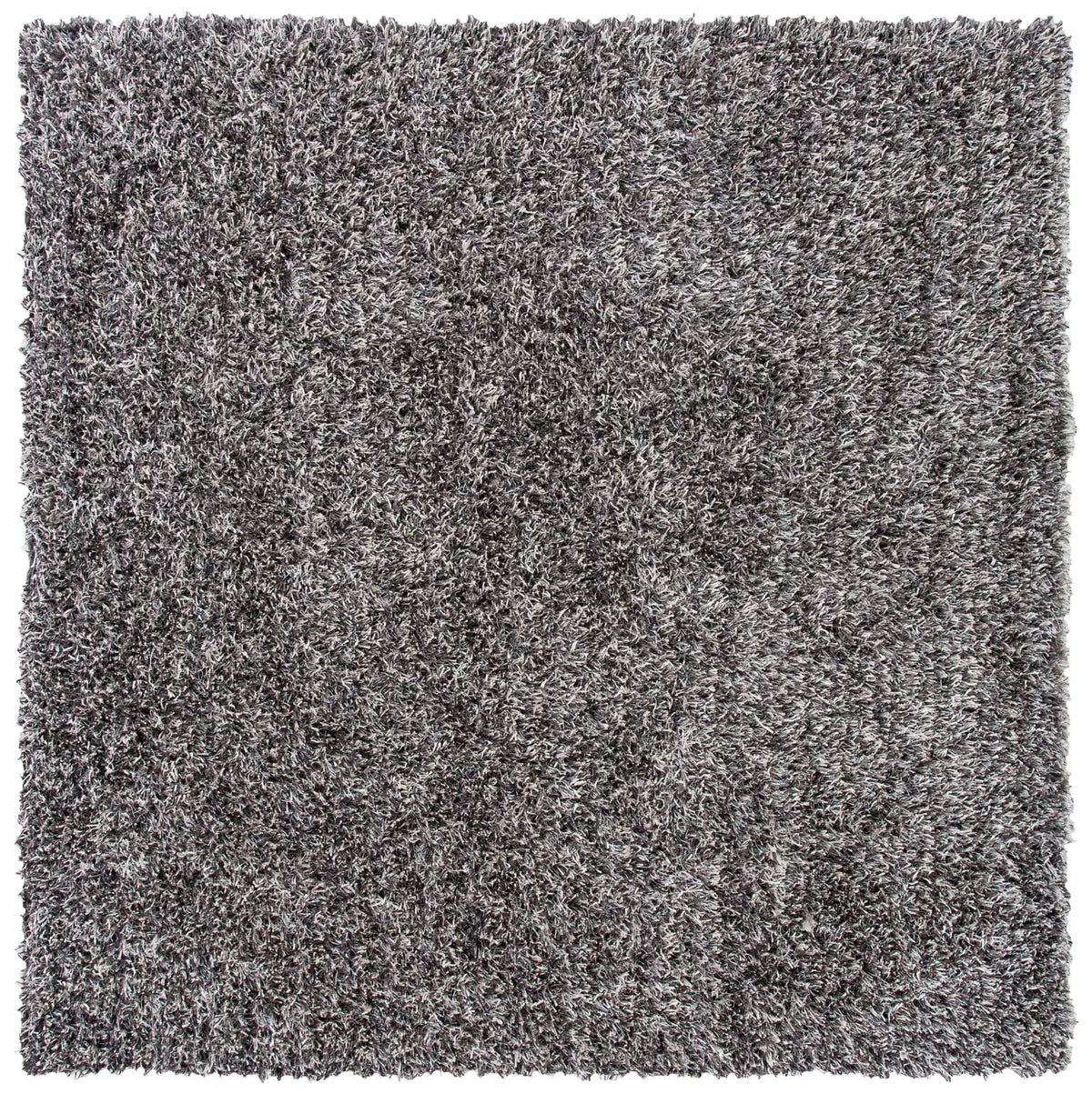 Safavieh Shag 7'-0" x 7'-0" Rug in Platinum / Ivory