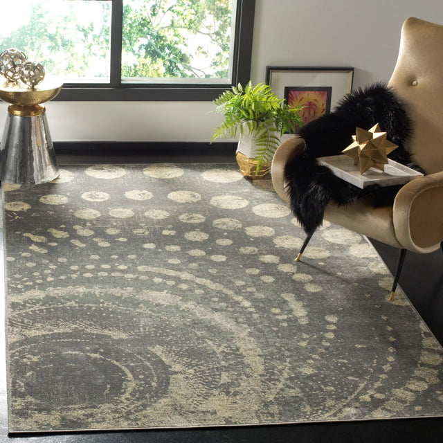 Safavieh Constellation Vintage 5'-3" x 7'-6" Rug in Light Grey / Multi