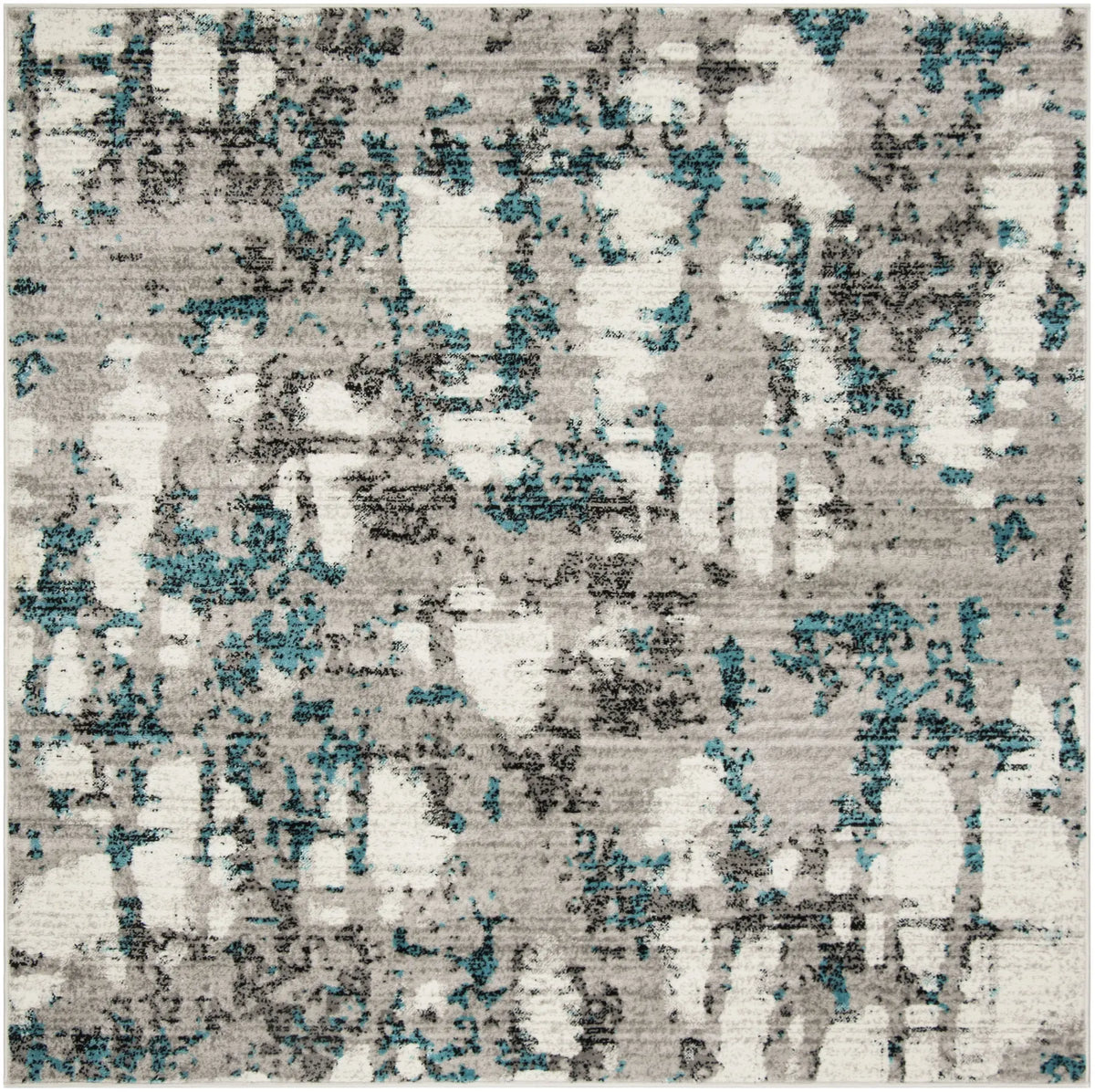Safavieh Skyler 6'-7" x 6'-7" Rug in Grey / Blue