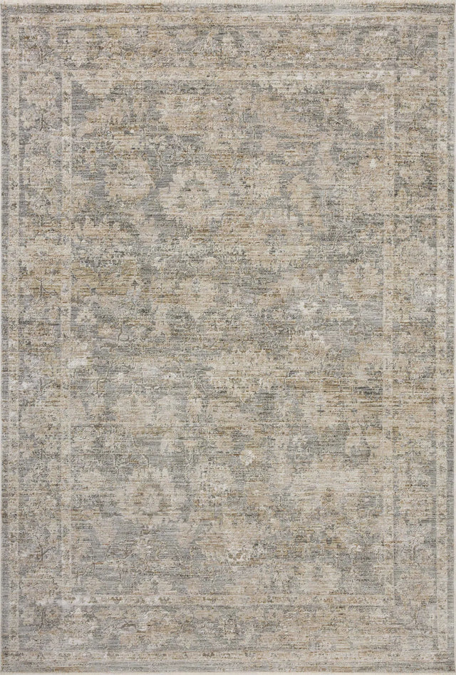 Loloi Tabitha Tai-04 Slate/Natural Rug - main flat