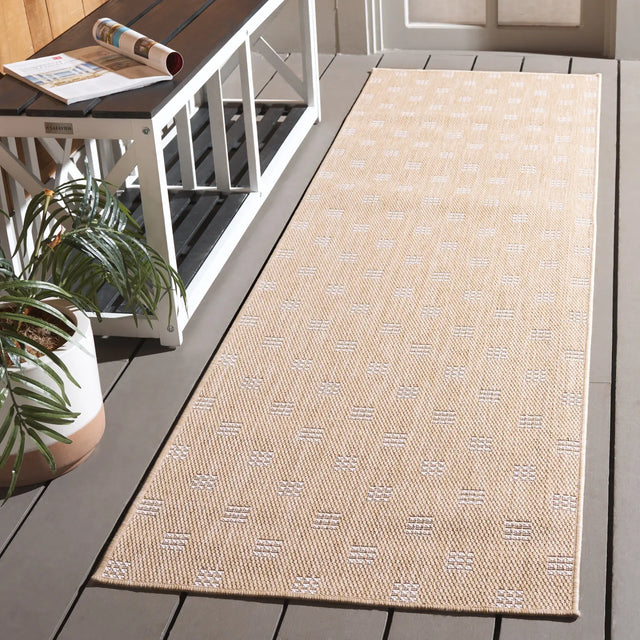 Safavieh Terrace 800 2'-3" x 8'-0" Rug in Beige / Ivory