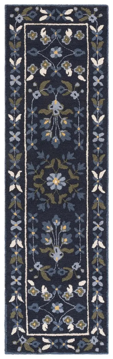 Safavieh Martha Stewart 2'-3" x 8'-0" Rug in Navy / Ivory