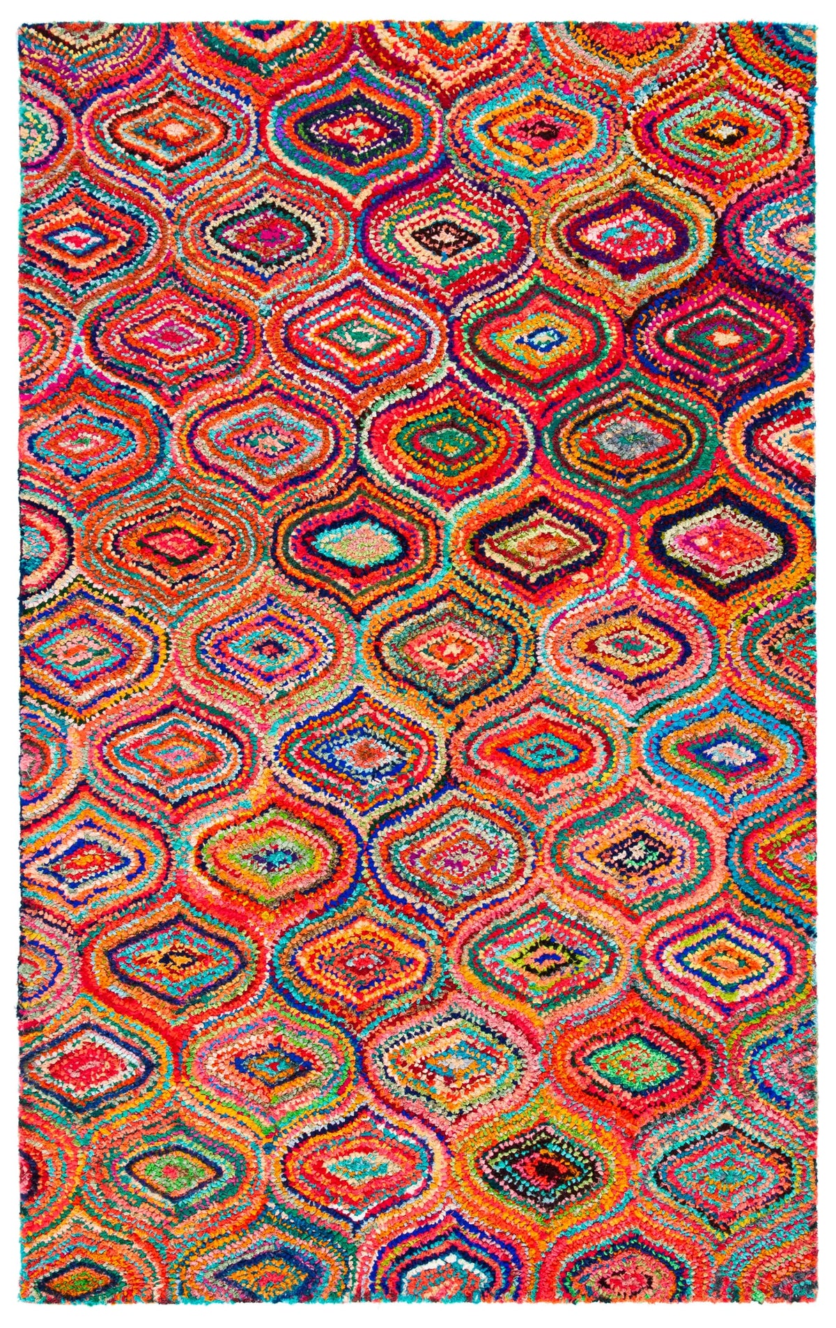 Safavieh Nantucket 5'-0" x 8'-0" Rug in Yellow / Multi
