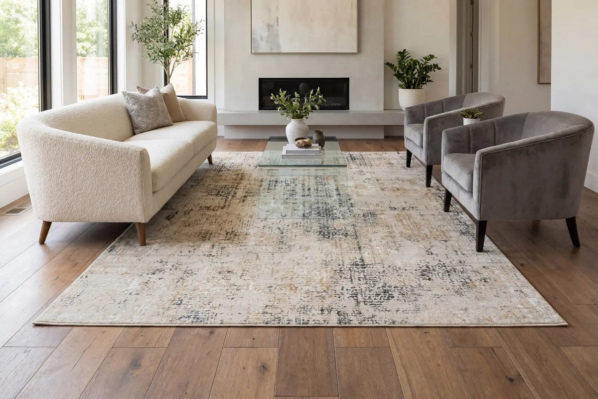 Dynamic Rugs Quartz 27035 Grey Rugs - Room