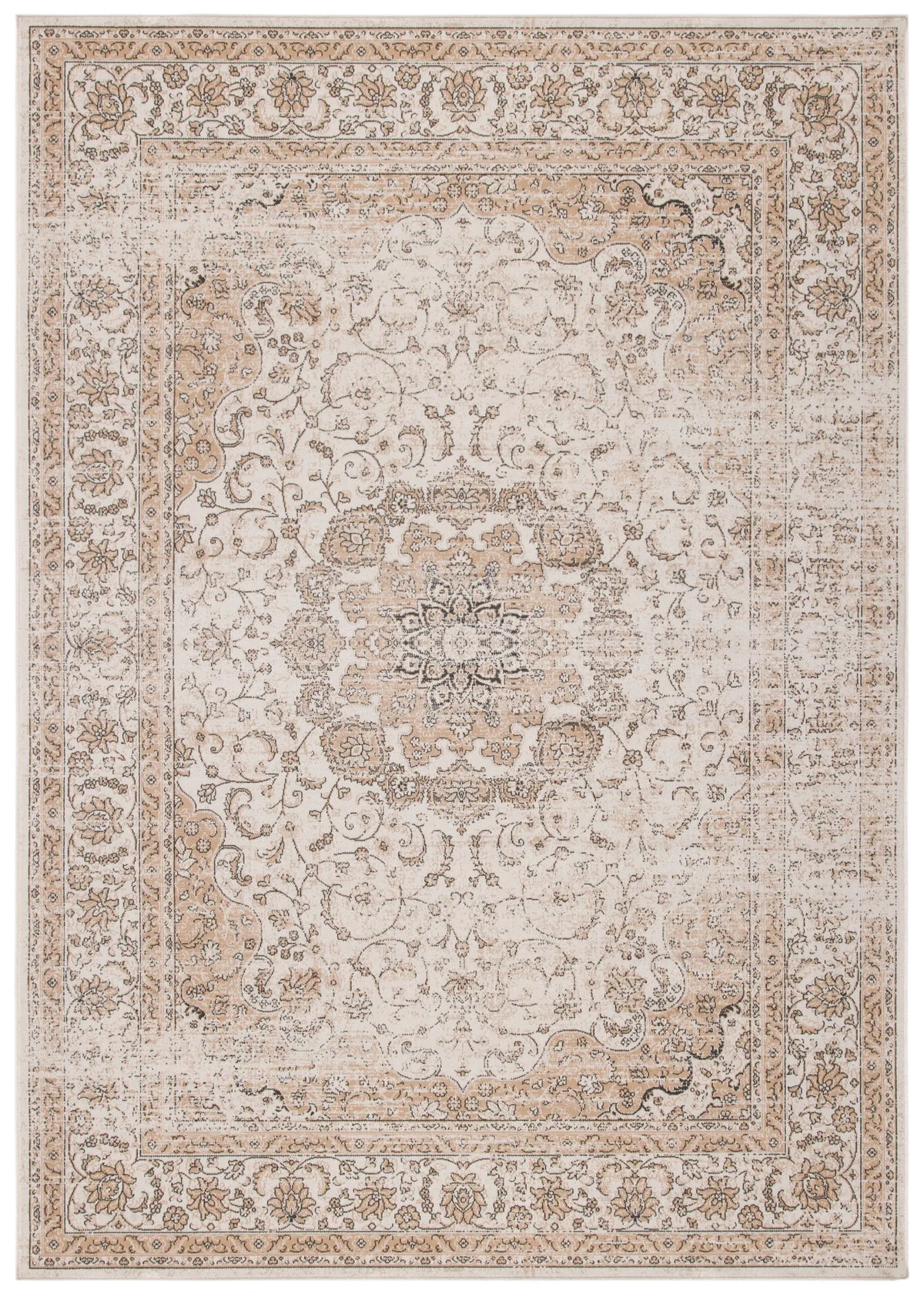 Safavieh Atlas 4'-0" x 6'-0" Rug in Ivory / Beige