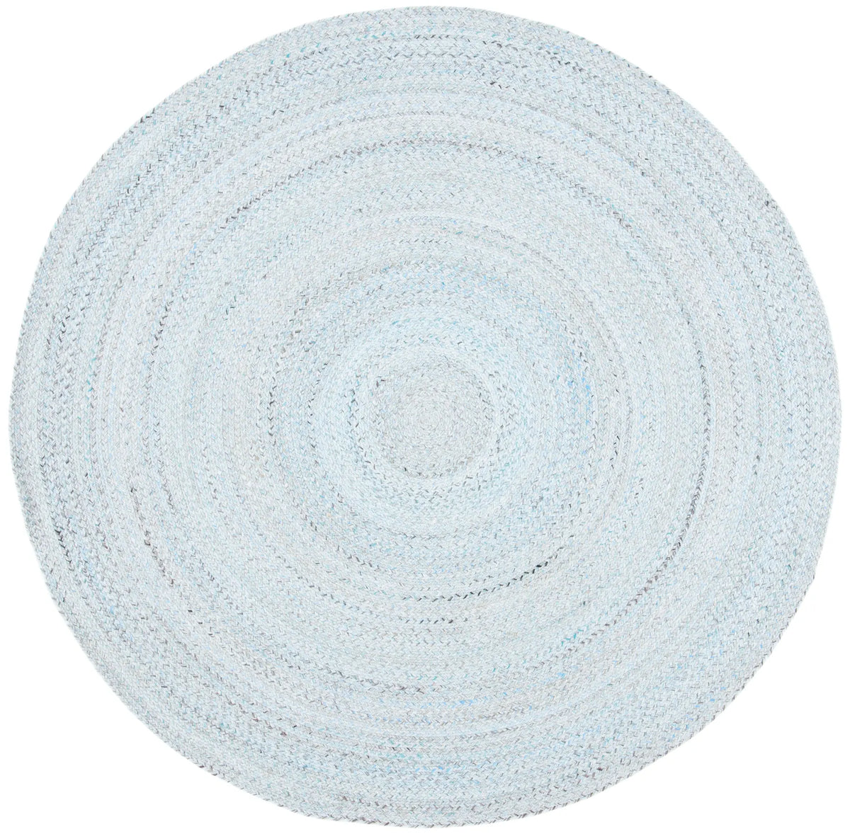 Safavieh Braided 5'-0" x 5'-0" Rug in Blue / Grey