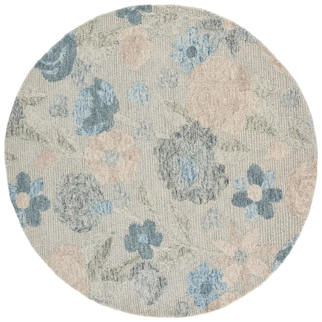 Safavieh Metro 6'-0" x 6'-0" Rug in Blue / Grey