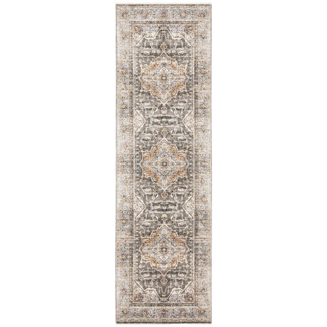 Oriental Weavers Sphinx Maharaja 1803X Charcoal/Blue Rugs - runner