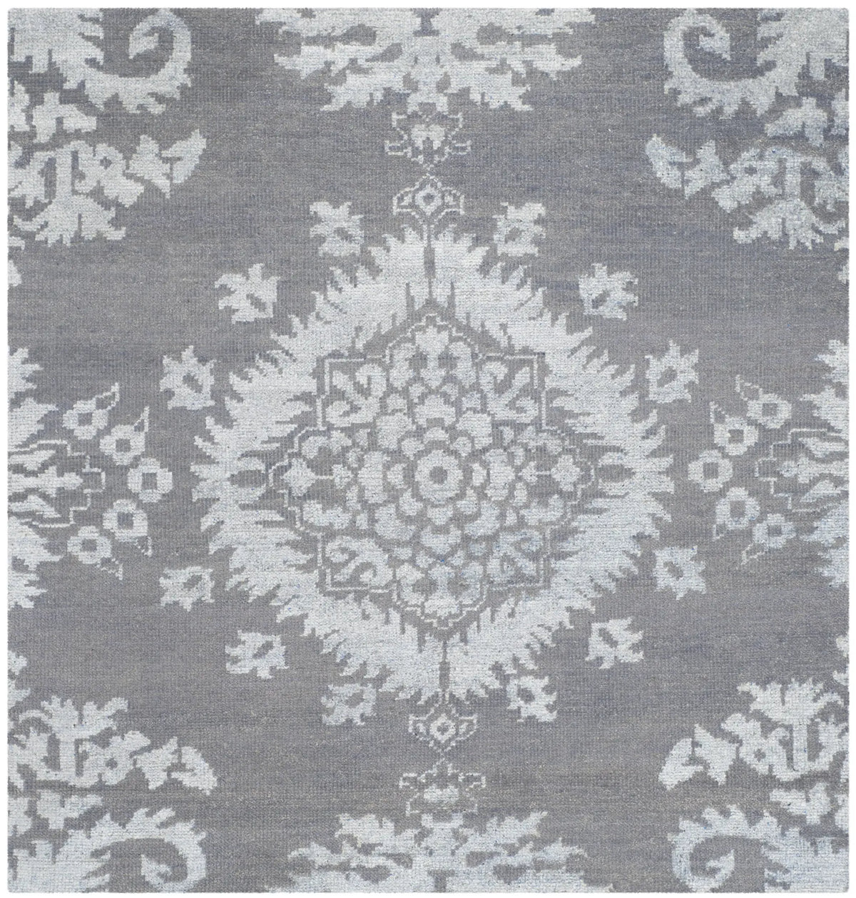Safavieh Stone Wash 6'-0" x 6'-0" Rug in Grey