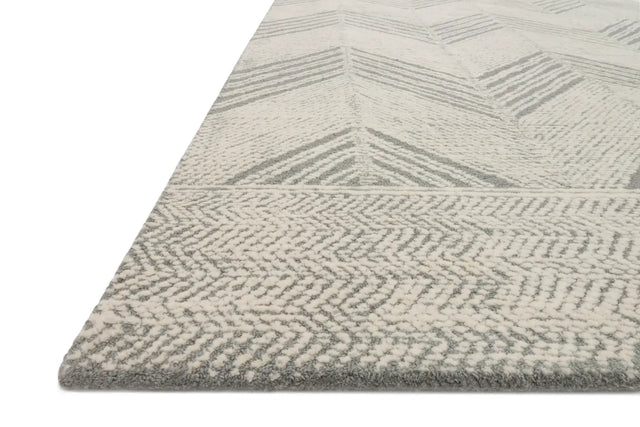 Loloi Kopa Ko-02 Grey/Ivory Rug - rug corner