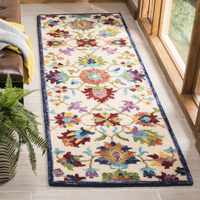 Safavieh Aspen 2'-3" x 11'-0" Rug in Ivory / Blue