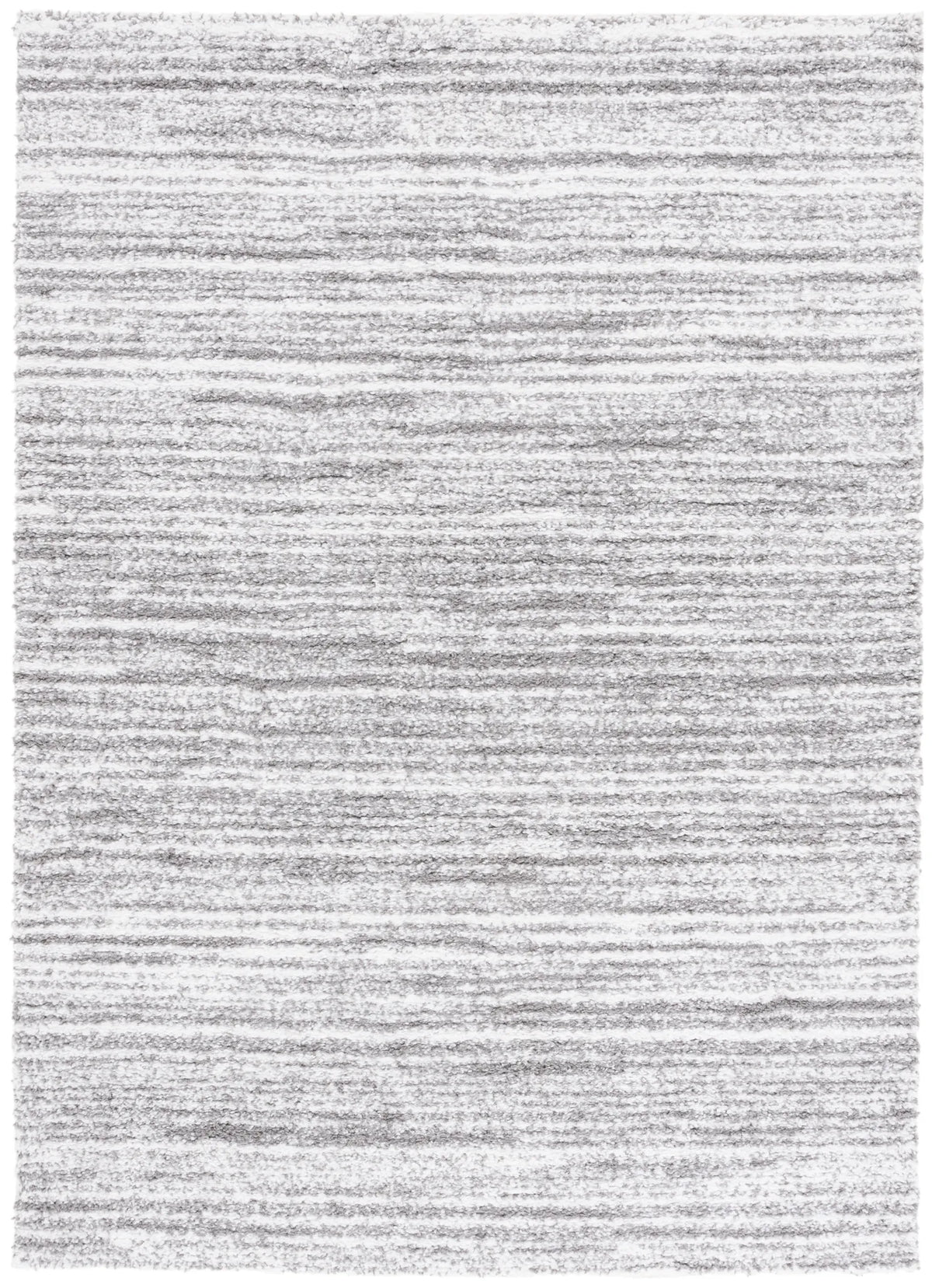 Safavieh Rumi Shag 4'-0" x 6'-0" Rug in Dark Grey / Ivory