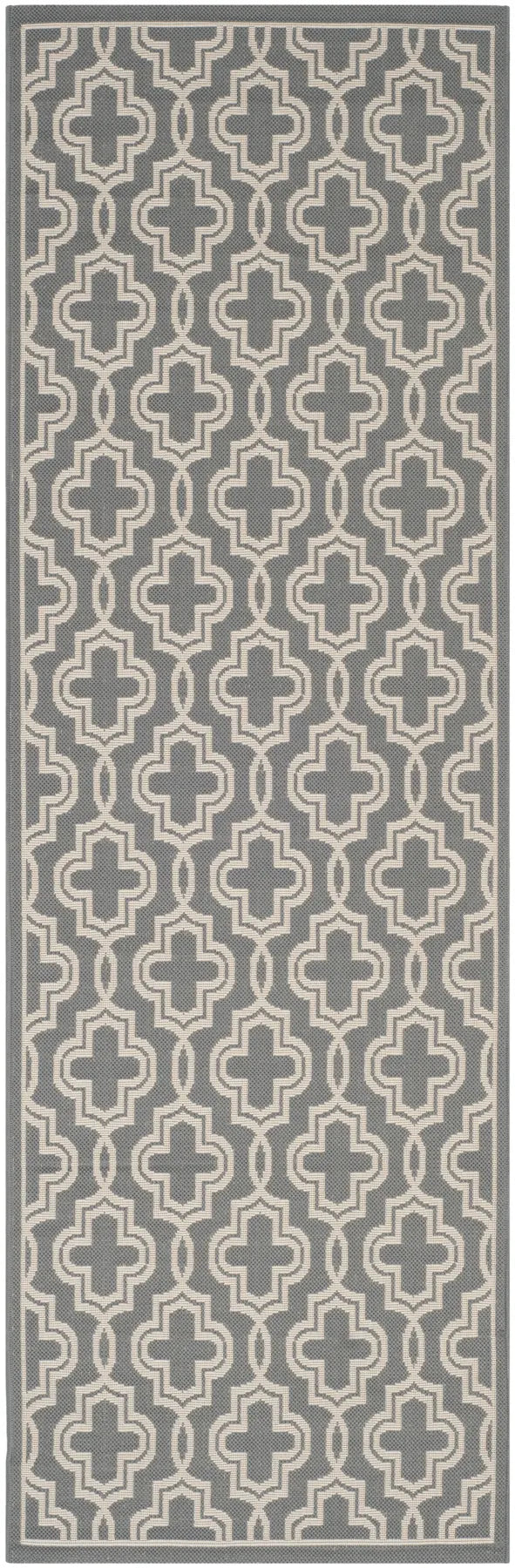 Safavieh Martha Stewart 2'-7" x 8'-2" Rug in Anthracite / Beige