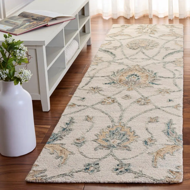 Safavieh Metro 2'-3" x 8'-0" Rug in Ivory / Grey
