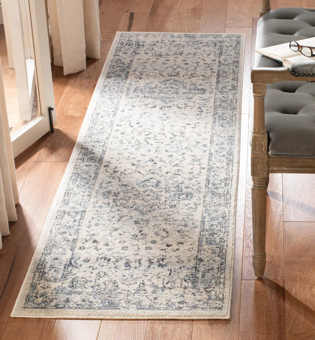 Safavieh Charleston 2'-0" x 10'-0" Rug in Ivory / Navy