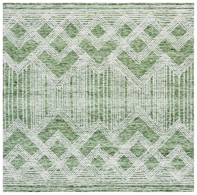 Safavieh Pine 6'-0" x 6'-0" Rug in Sage / Ivory
