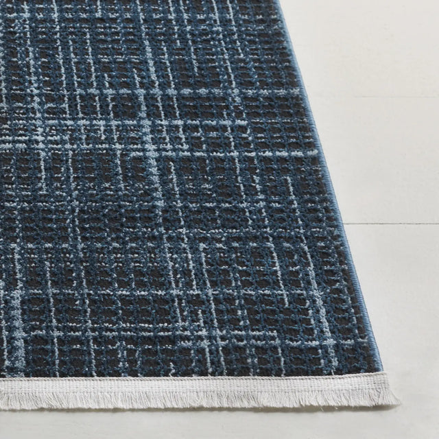 Safavieh Mila 4'-0" x 6'-0" Rug in Blue / Black