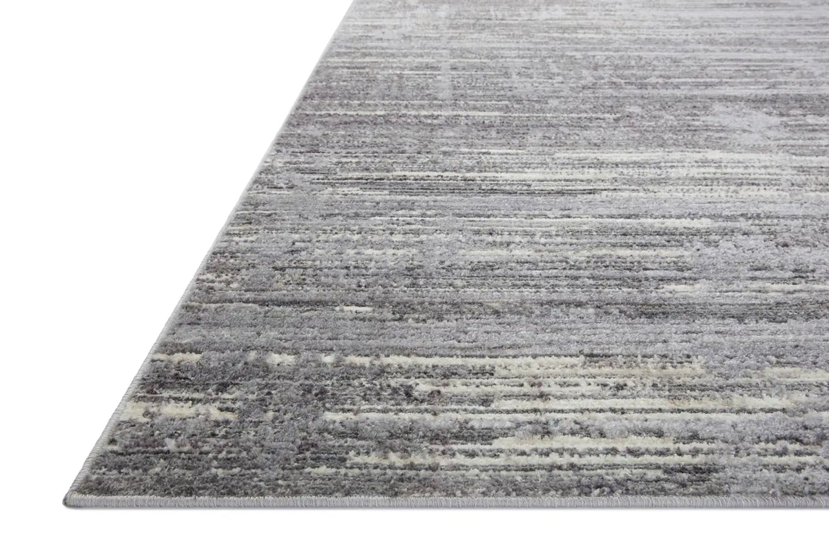 Loloi Arden Ard-03 Grey/Ivory Rug - rug corner