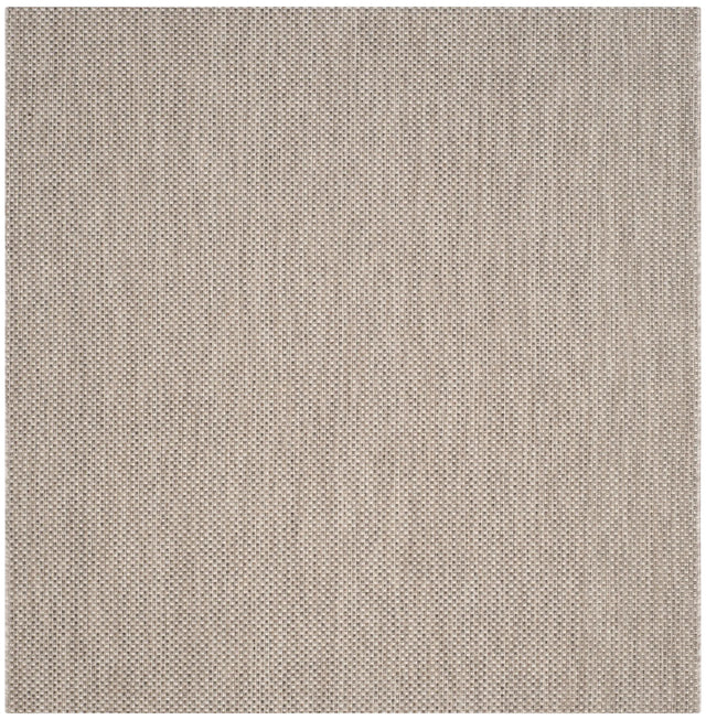 Safavieh Courtyard 6'-7" x 6'-7" Rug in Beige / Brown