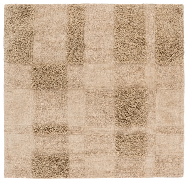 Safavieh Easy Care 6'-0" x 6'-0" Rug in Beige