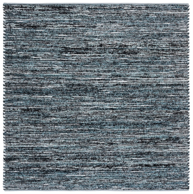 Safavieh Cape Cod 6'-0" x 6'-0" Rug in Light Blue / Black
