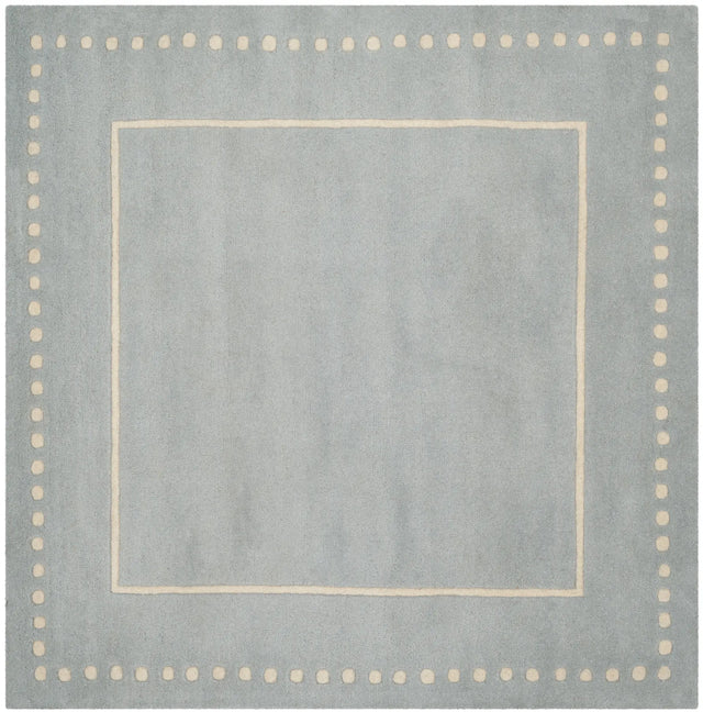 Safavieh Bella 5'-0" x 5'-0" Rug in Light Blue / Ivory