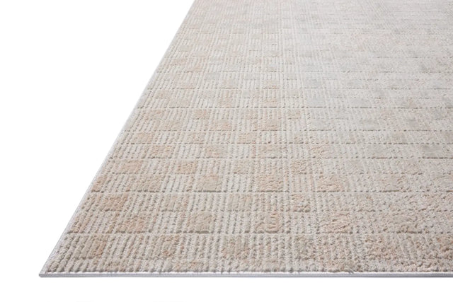 Loloi Townes TOW-06 Beige / Clay Rug - rug corner