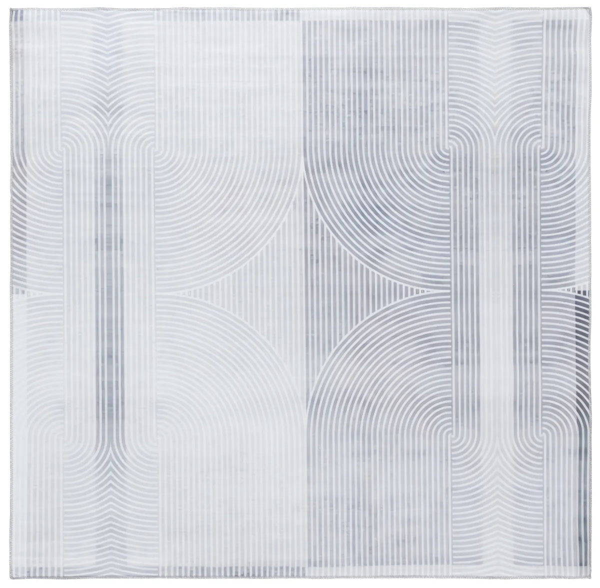 Safavieh Malibu 6'-0" x 6'-0" Rug in Grey / Light Grey