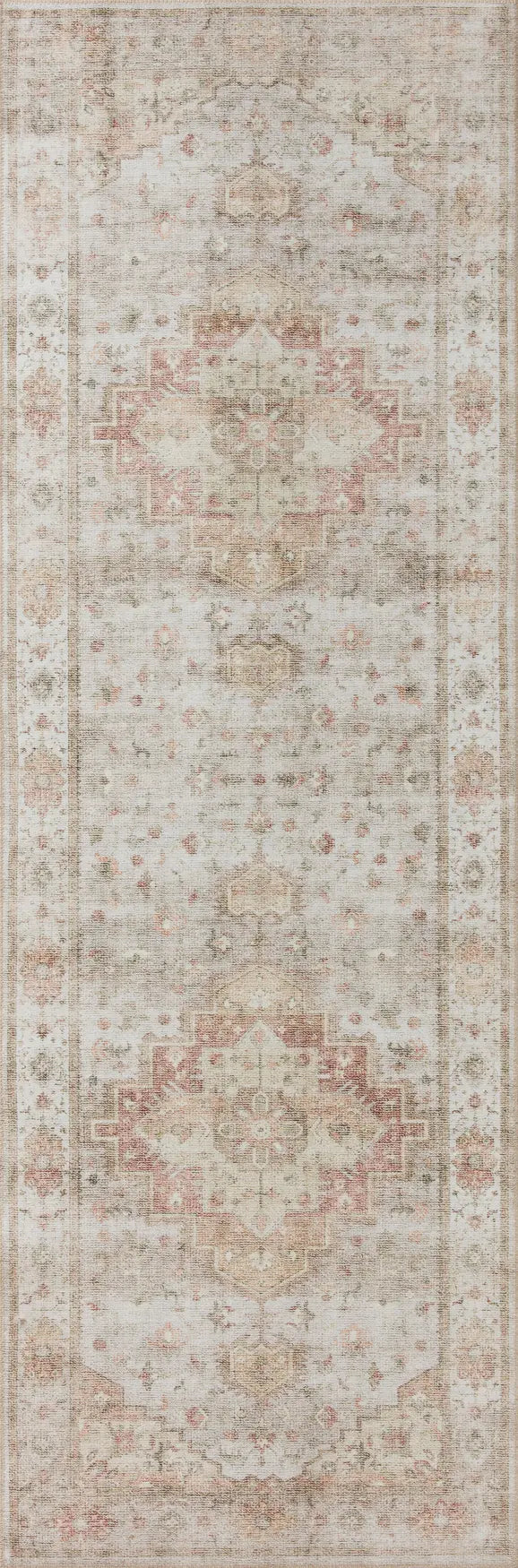 Loloi Heidi Hei-02 Sage/Multi Rugs - runner flat