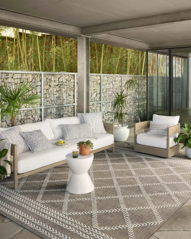 Loloi Rainier Rai-05 Natural/Ivory Rug - room scene 1