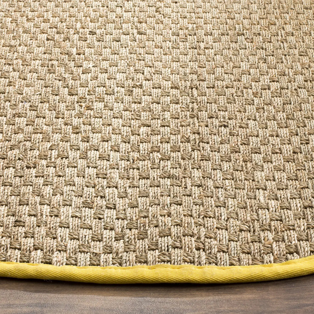 Safavieh Natural Fiber 6'-0" x 6'-0" Rug in Natural / Gold