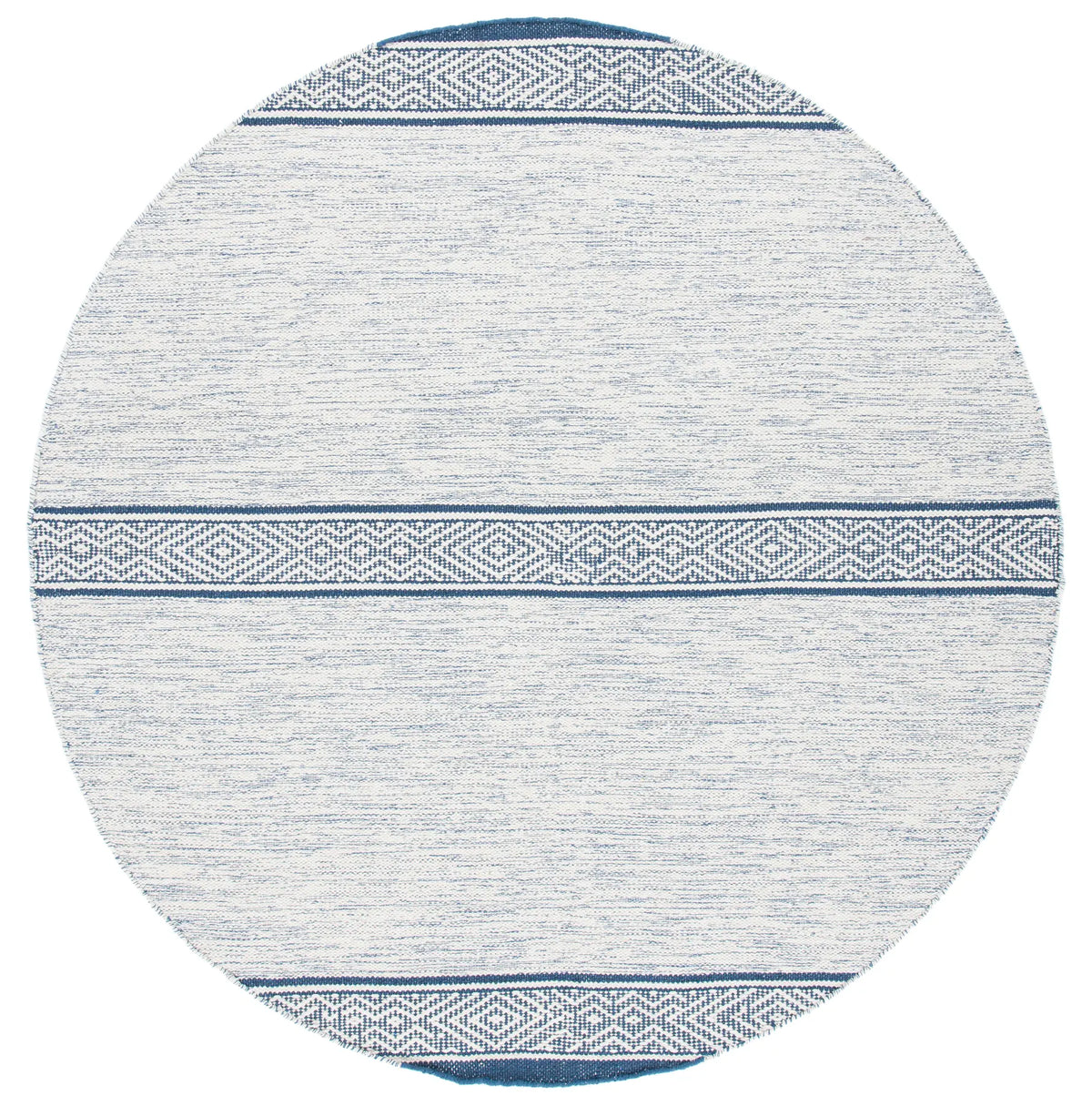 Safavieh Montauk 6'-0" x 6'-0" Rug in Ivory / Navy