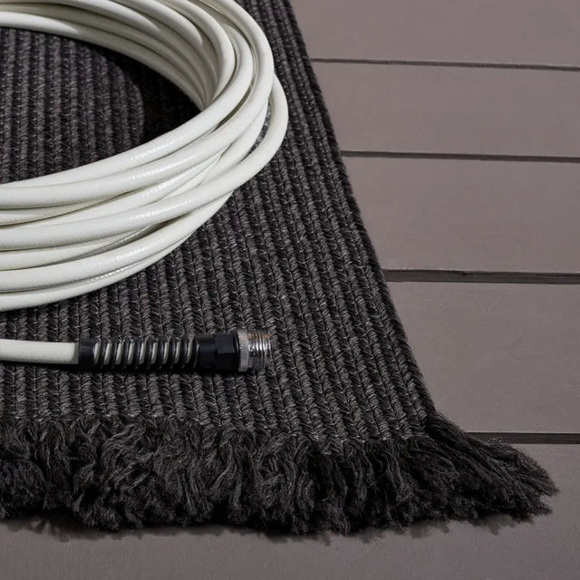 Safavieh Braided 300 5'-0" x 8'-0" Rug in Charcoal