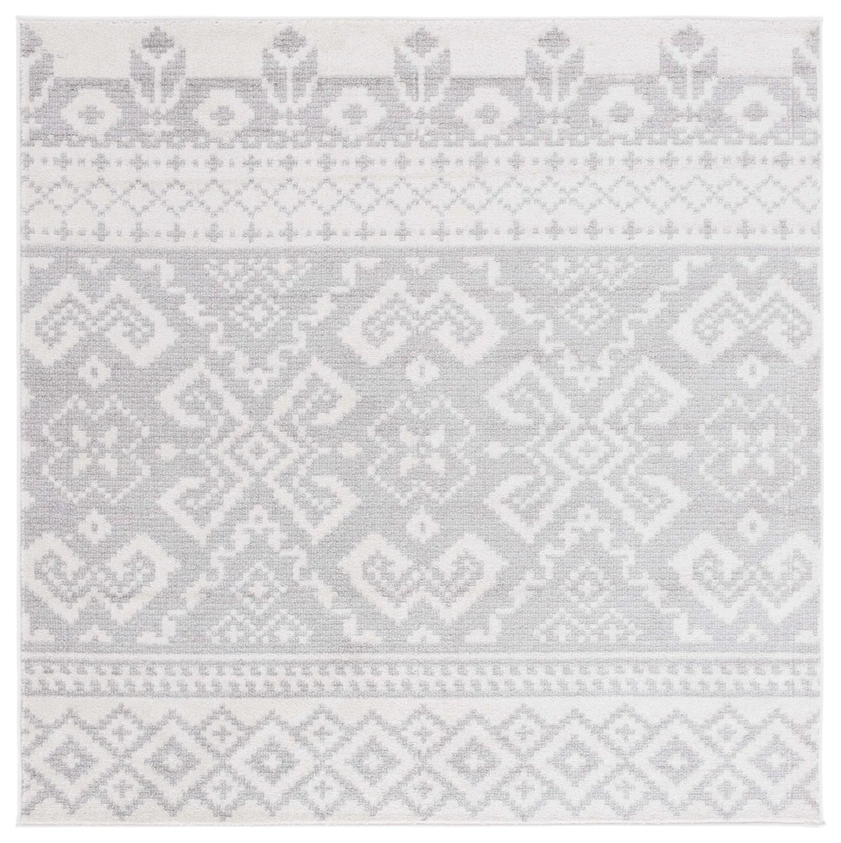 Safavieh Adirondack 6'-0" x 6'-0" Rug in Ivory / Silver
