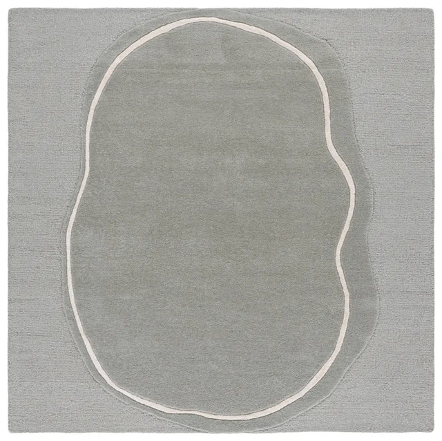 Safavieh Fifth Avenue 6'-0" x 6'-0" Rug in Grey / Ivory