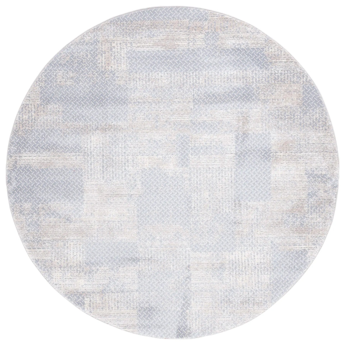 Safavieh Continental 6'-7" x 6'-7" Rug in Light Grey / Beige