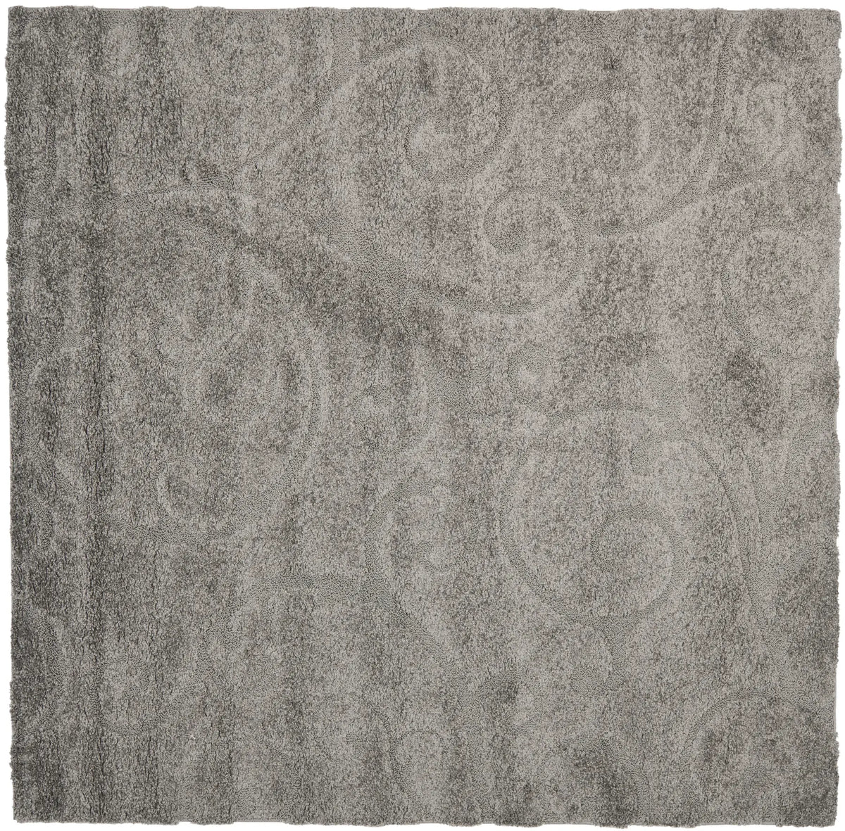 Safavieh Florida Shag 5'-0" x 5'-0" Rug in Grey