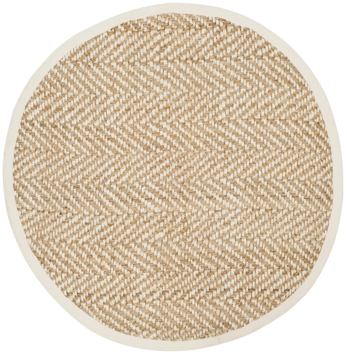 Safavieh Natural Fiber 6'-0" x 6'-0" Rug in Ivory / Natural