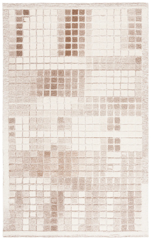 Safavieh Ebony 4'-0" x 6'-0" Rug in Ivory / Brown